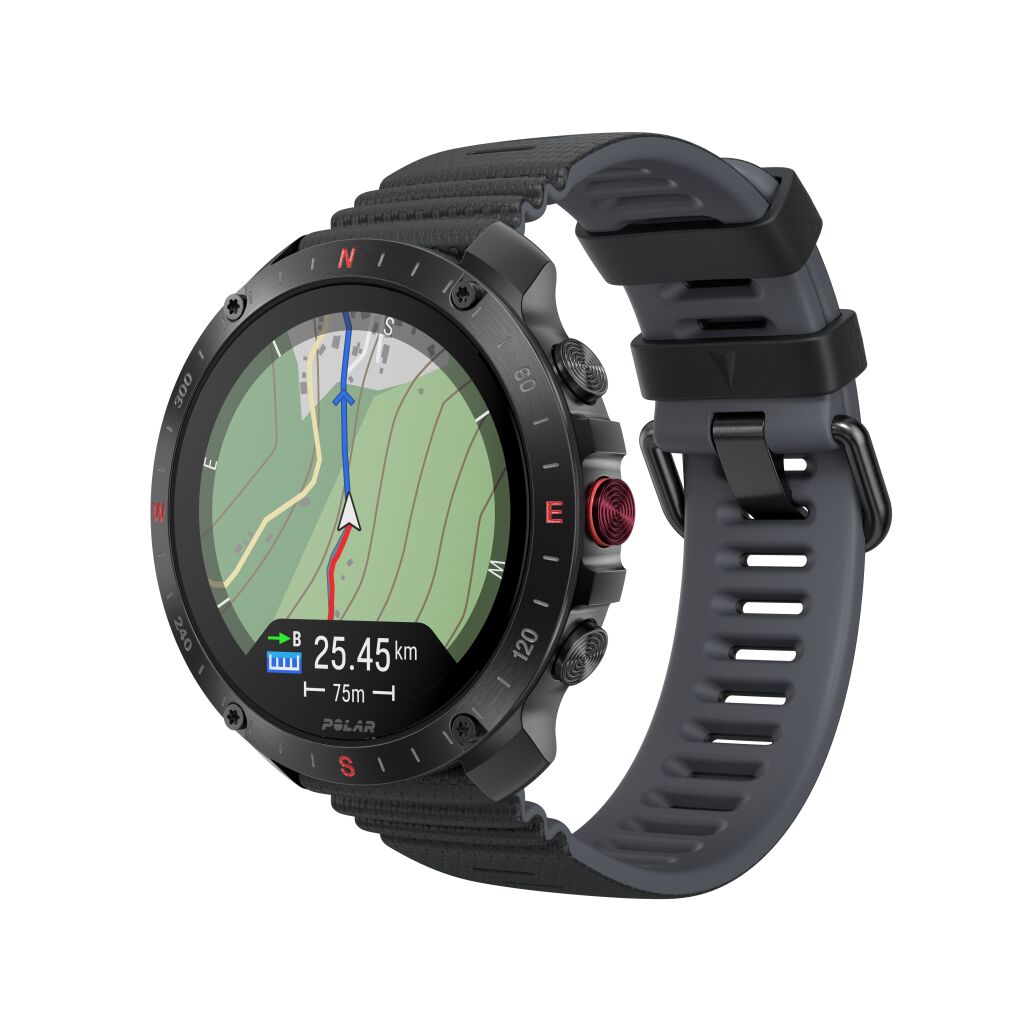 Polar Grit X2 Pro Premium Outdoor Smart Watch - Zwart - S/L