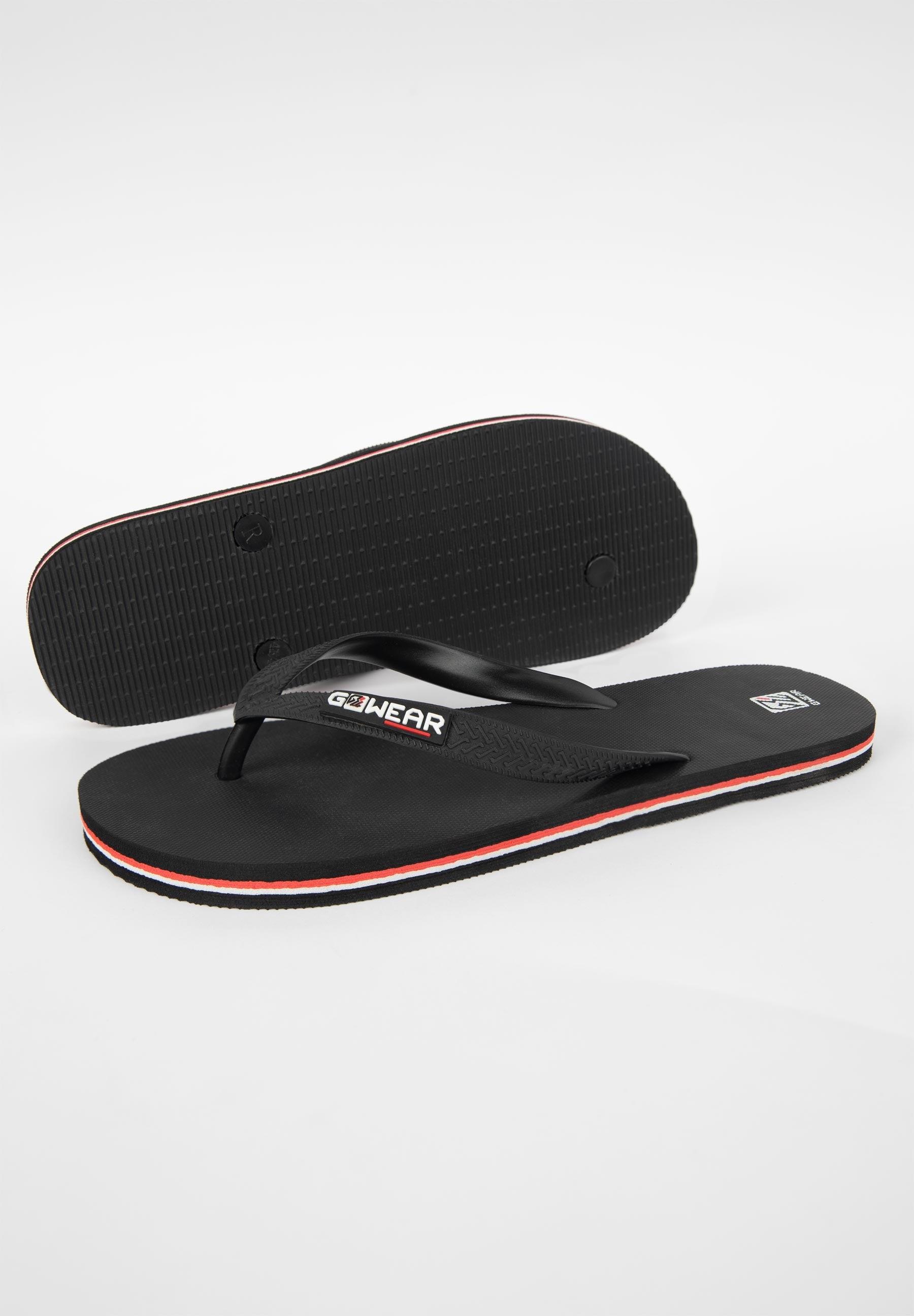 Gorilla Wear Gwear Teenslippers - Zwart