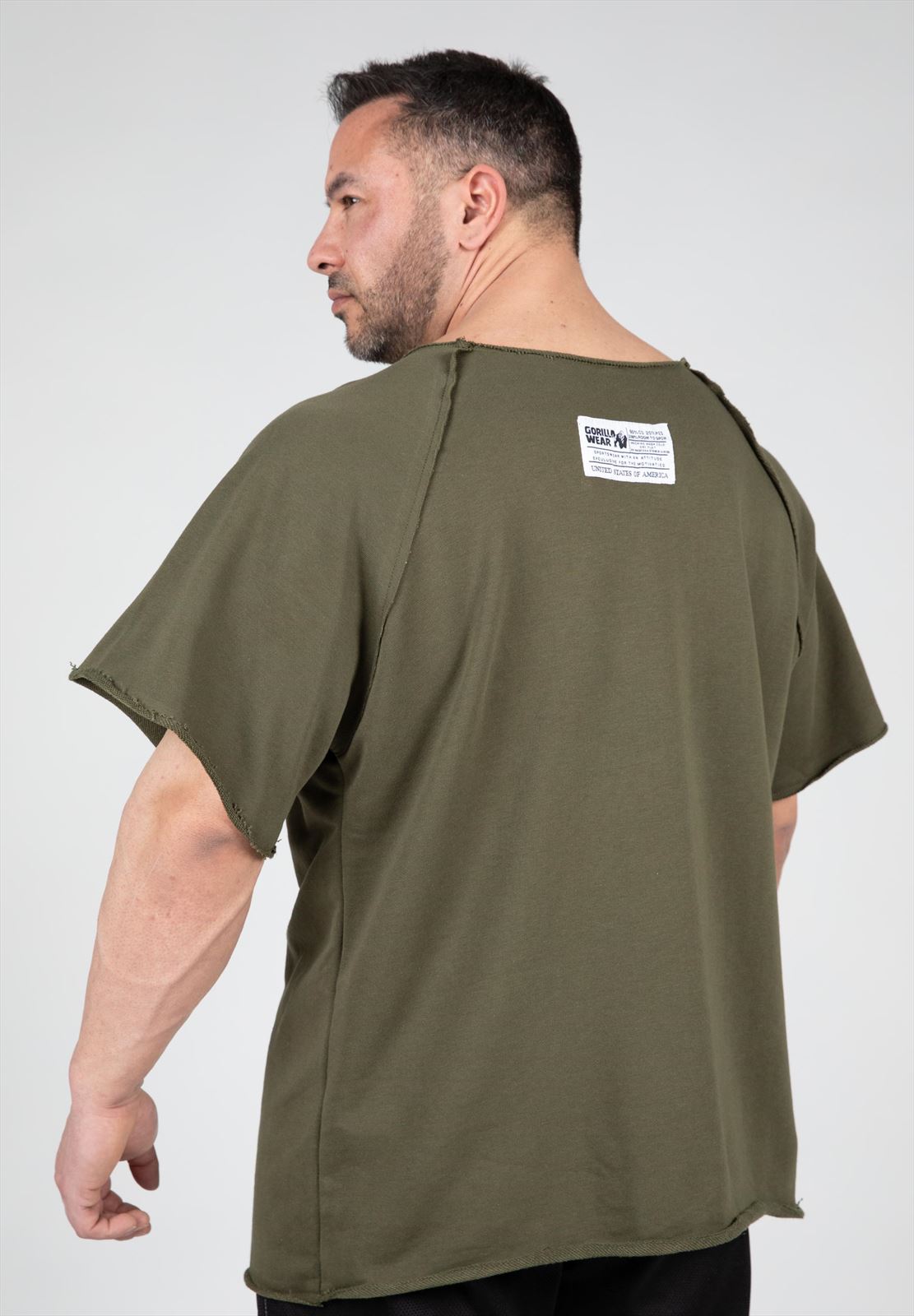 Gorilla Wear Classic Work Out Top - Legergroen