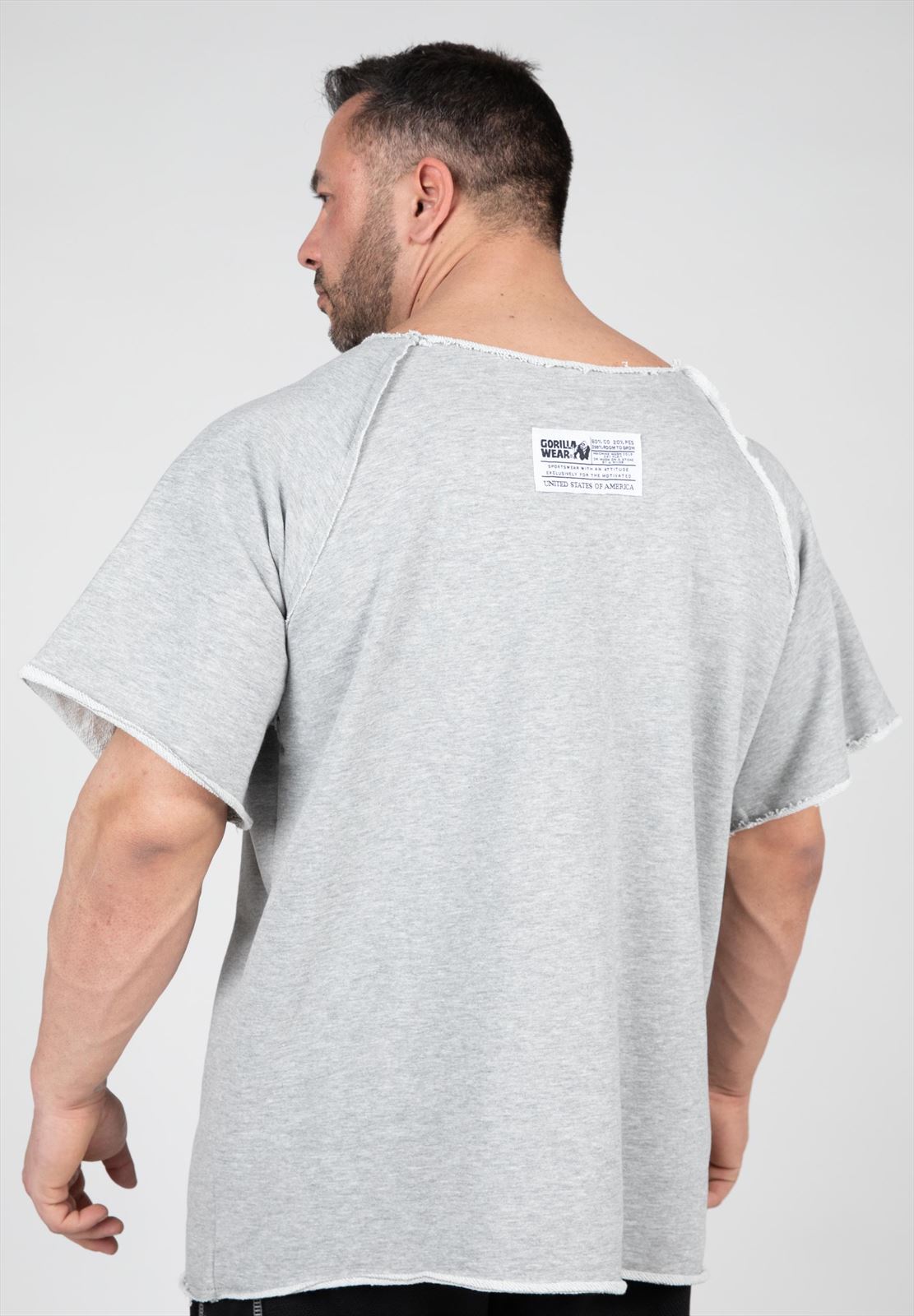 Gorilla Wear Classic Work Out Top - Grijs