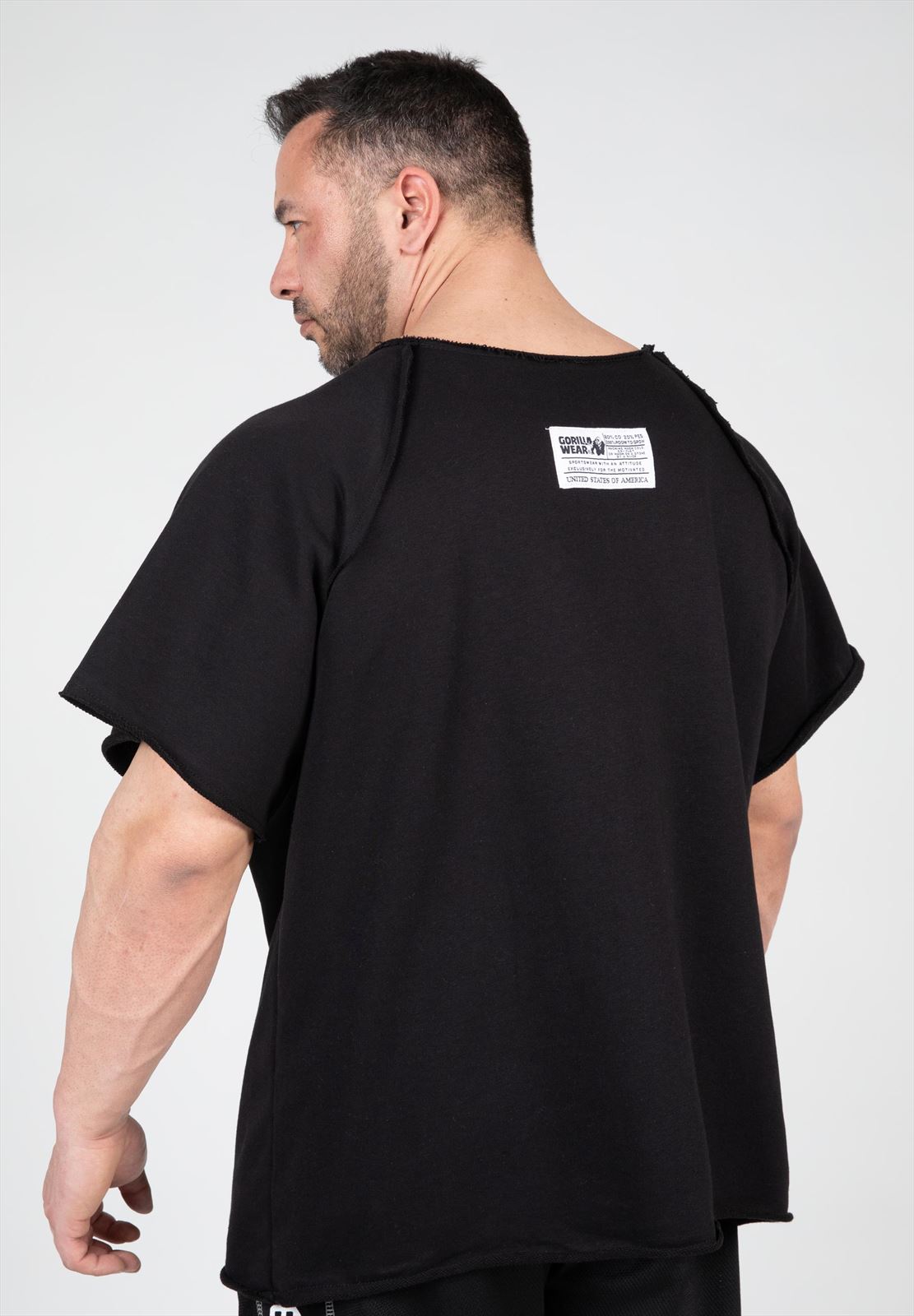 Gorilla Wear Classic Work Out Top - Zwart