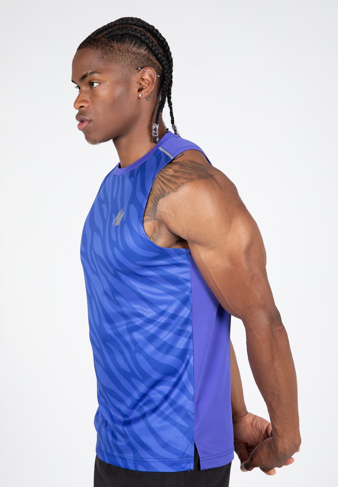 Gorilla Wear Washington Tank Top - Blauw