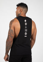 Gorilla Wear Lopez Drop Armhole Tank Top - Zwart