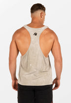 Gorilla Wear Churchill Stringer - Verwassen Groen