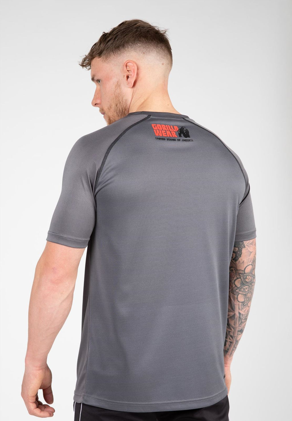 Gorilla Wear Performance T-Shirt - Grijs