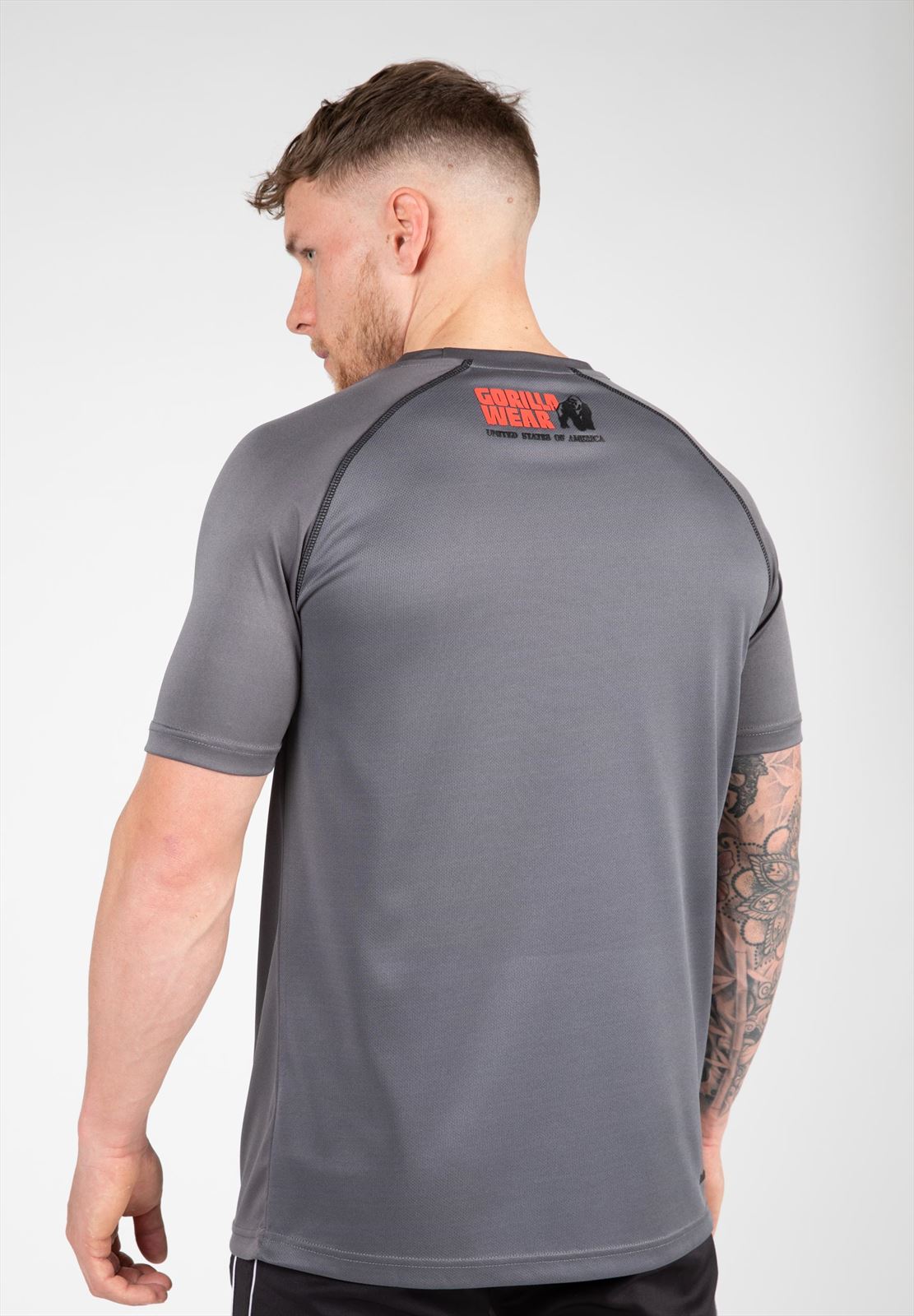 Gorilla Wear Performance T-Shirt - Grijs