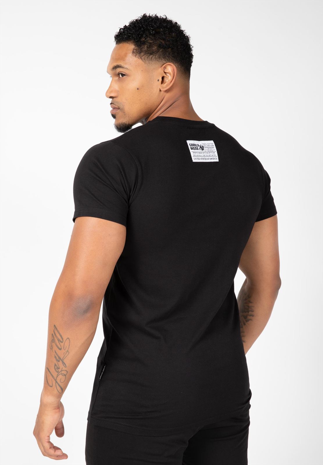 Gorilla Wear Classic T-shirt - Zwart/Goud