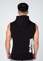 Gorilla Wear Oswego Mouwloos T-shirt met Capuchon - Zwart