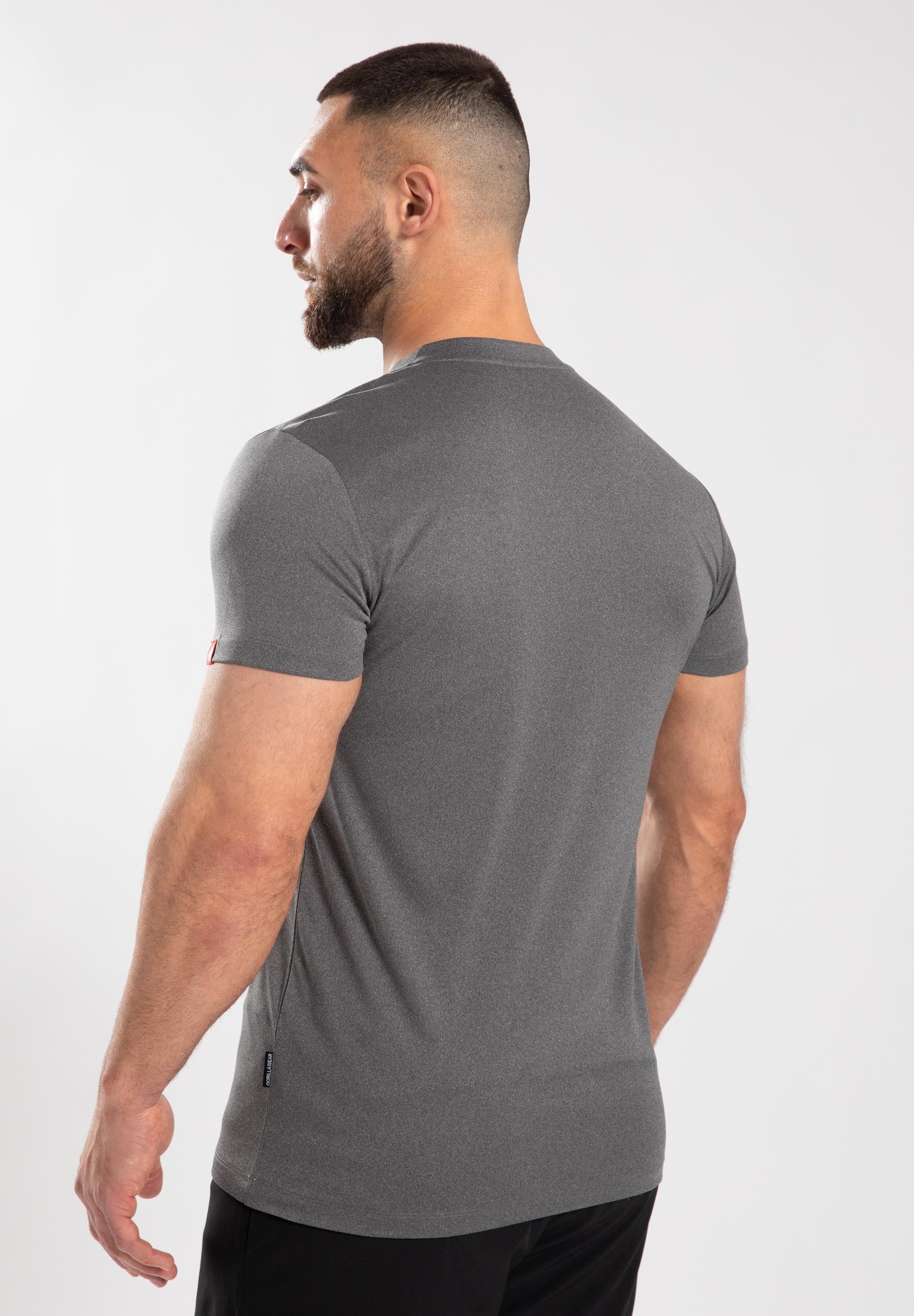Gorilla Wear Classic Training T-shirt - Grijs Gemêleerd