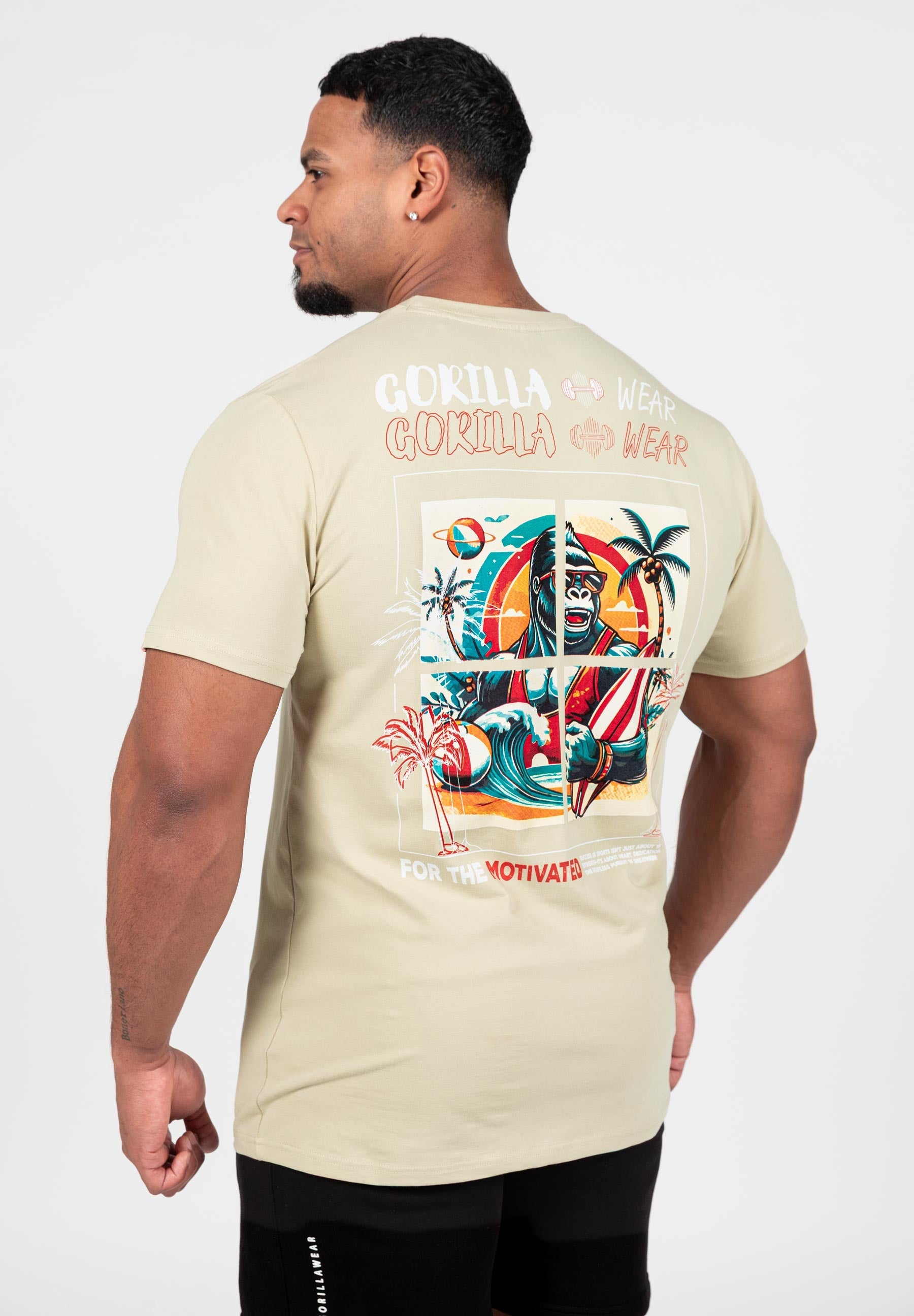 Gorilla Wear Santa Cruz T-shirt - Lichtgroen