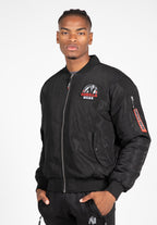 Gorilla Wear Covington Bomber Jacket - Zwart