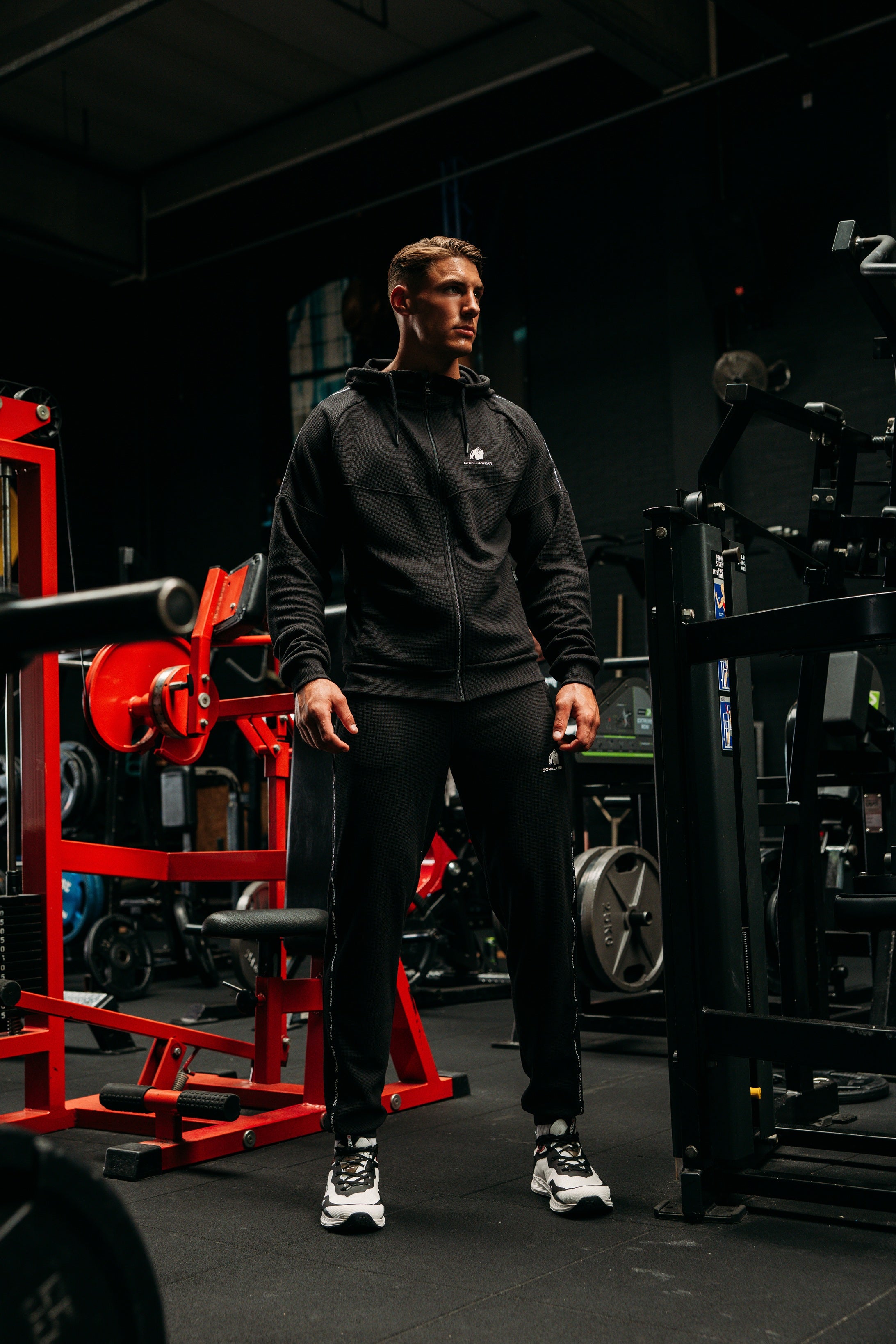 Gorilla Wear Harvey Trainingsjas - Zwart