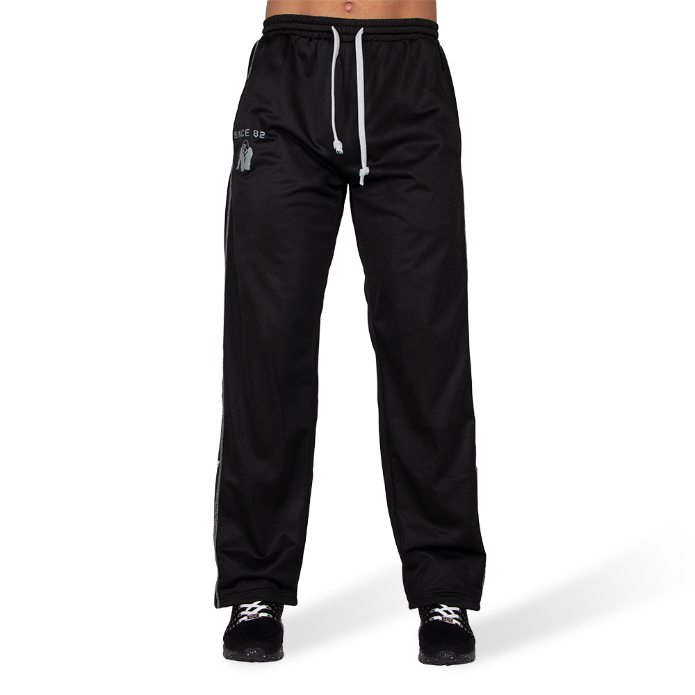 Gorilla Wear Functional Mesh Trainingsbroek - Zwart/Wit