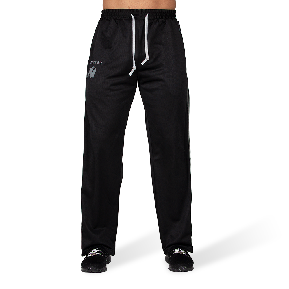 Gorilla Wear Functional Mesh Trainingsbroek - Zwart/Rood