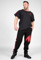 Gorilla Wear Buffalo Old School Trainingsbroek - Zwart/Rood