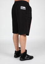 Gorilla Wear Augustine Old School Shorts - Zwart/Rood