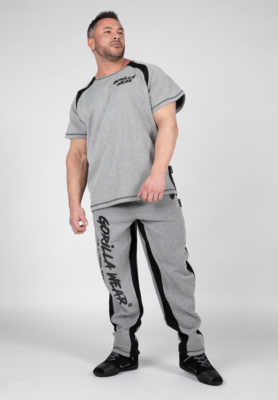 Gorilla Wear Augustine Old School Trainingsbroek - Grijs