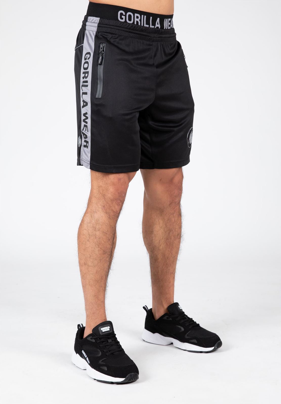 Gorilla Wear Atlanta Shorts - Zwart/Grijs