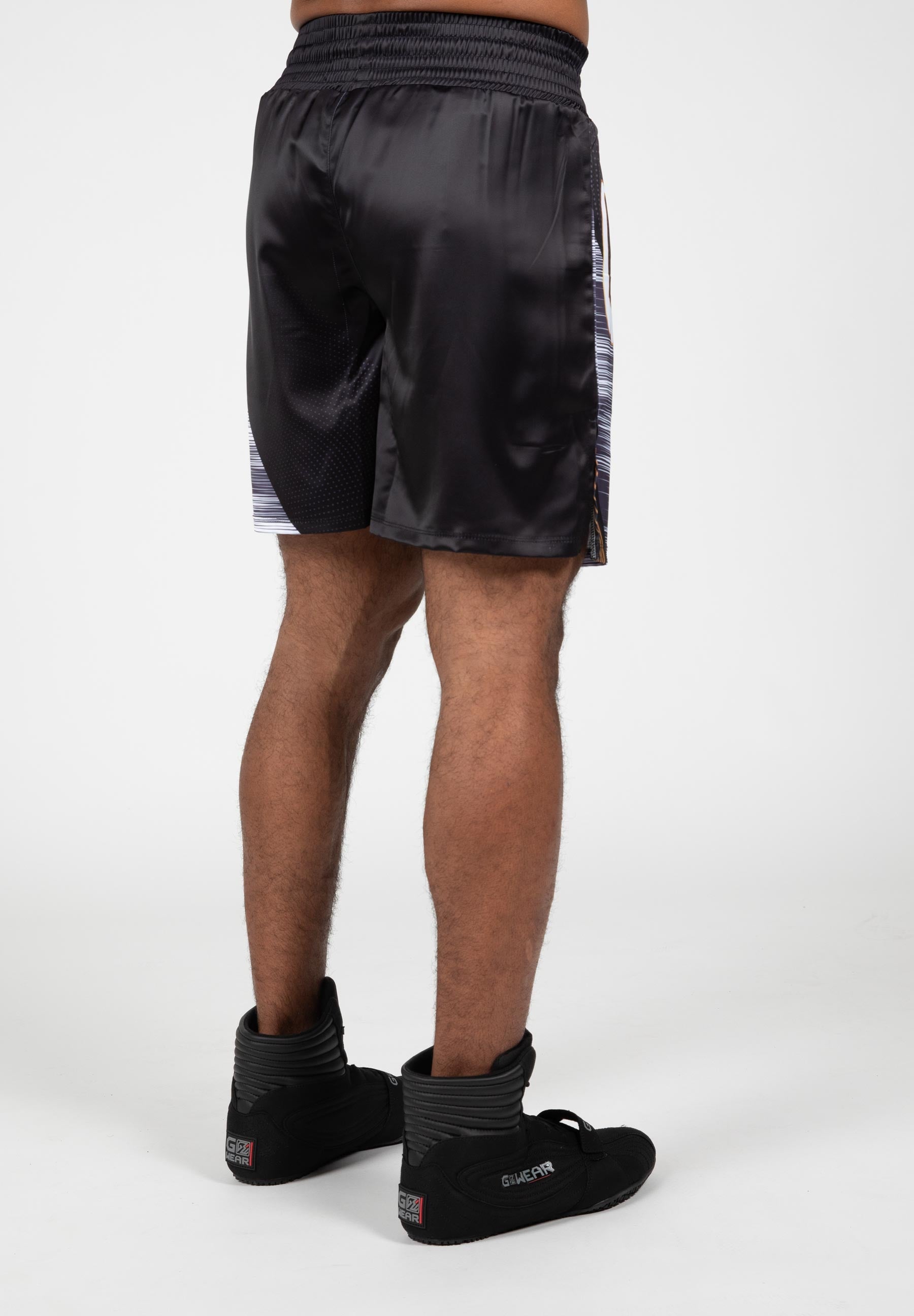 Gorilla Wear Clayton Boxing Shorts - Zwart/Goud