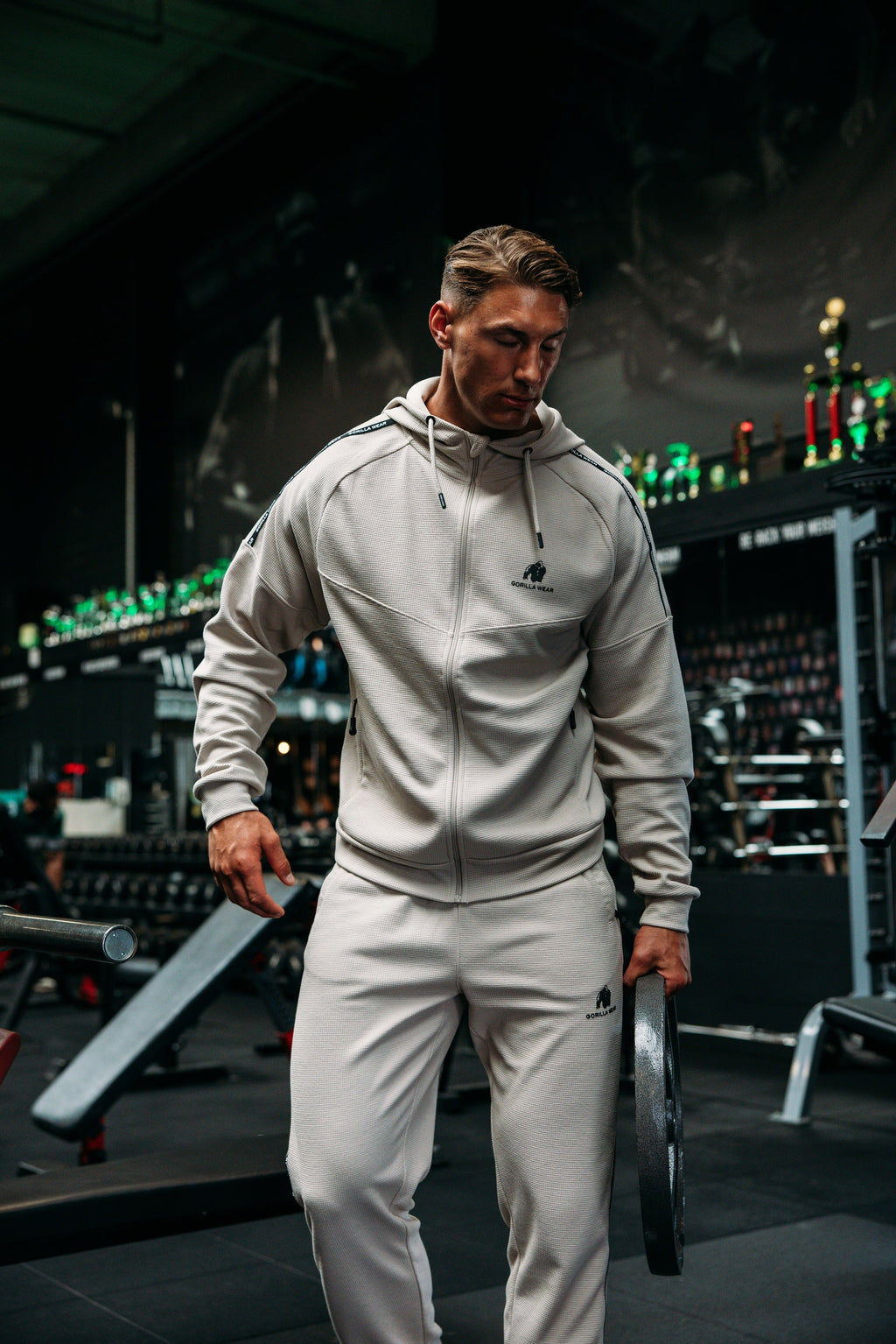 Gorilla Wear Harvey Trainingsbroek - Beige