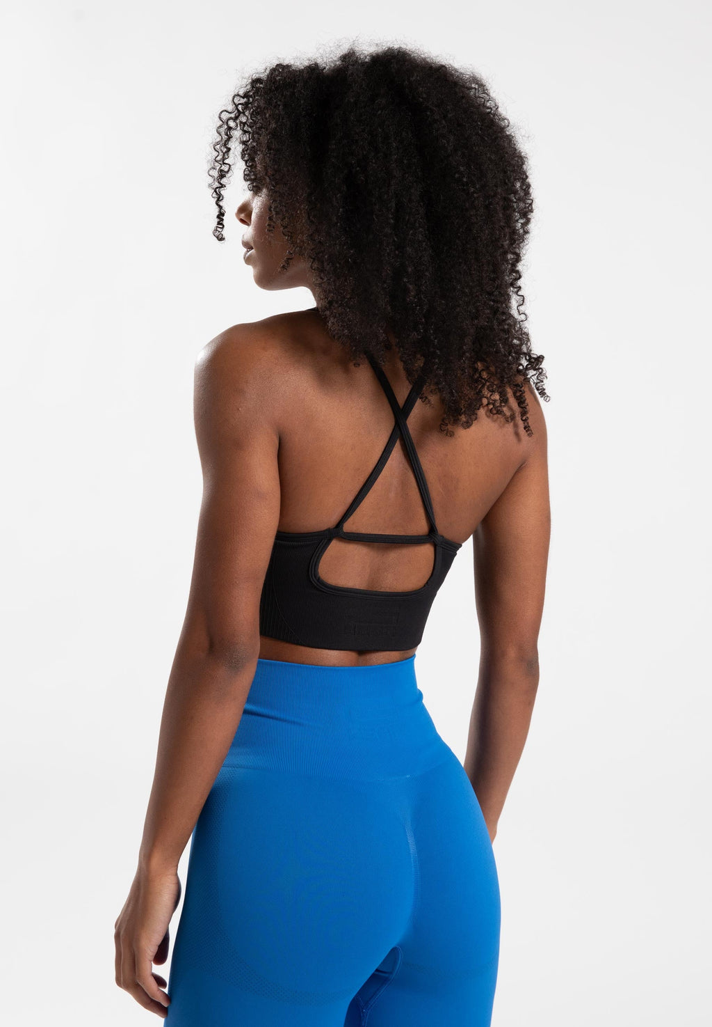 Gorilla Wear Olivia Seamless Sportbeha - Zwart