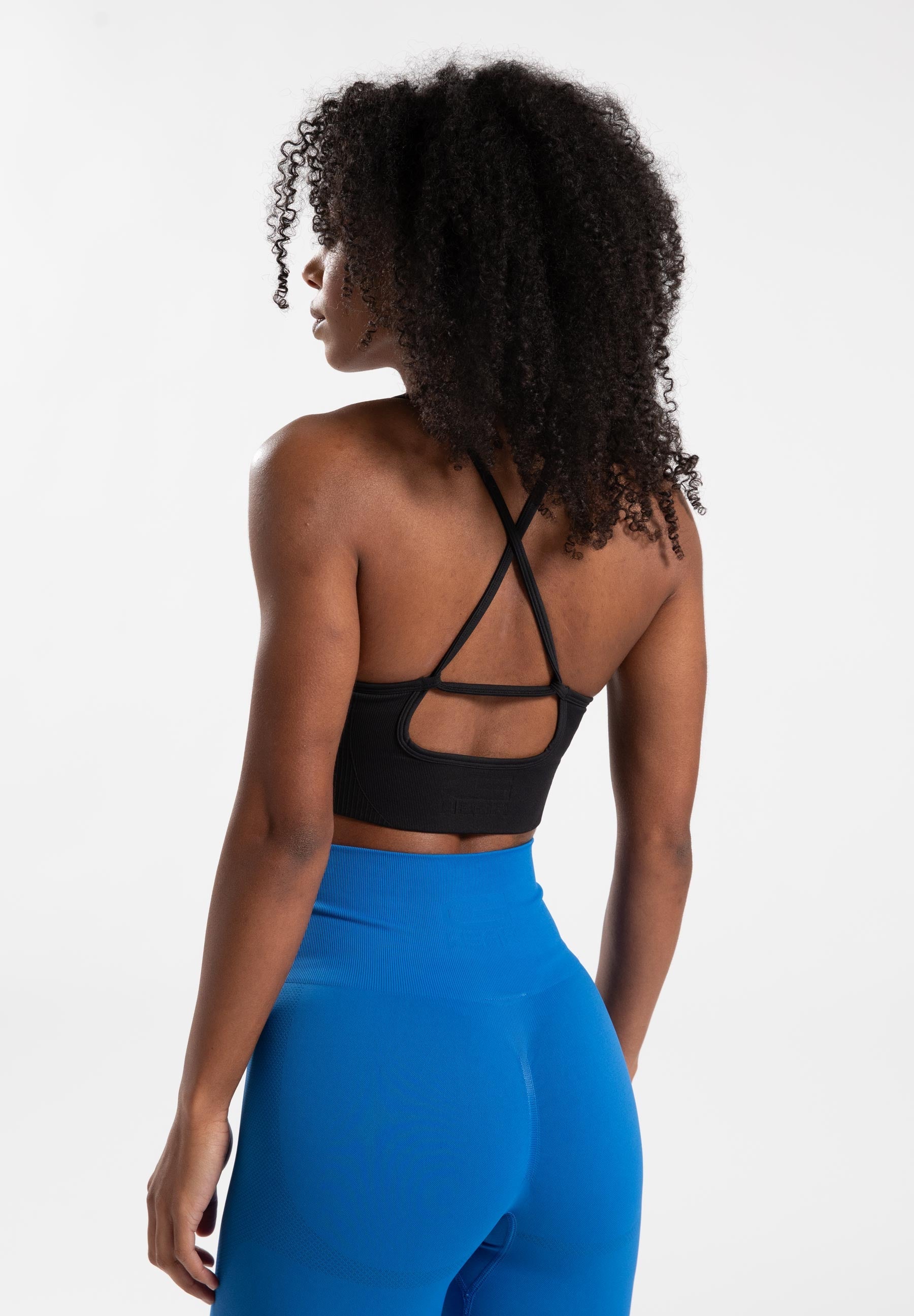 Gorilla Wear Olivia Seamless Sportbeha - Zwart