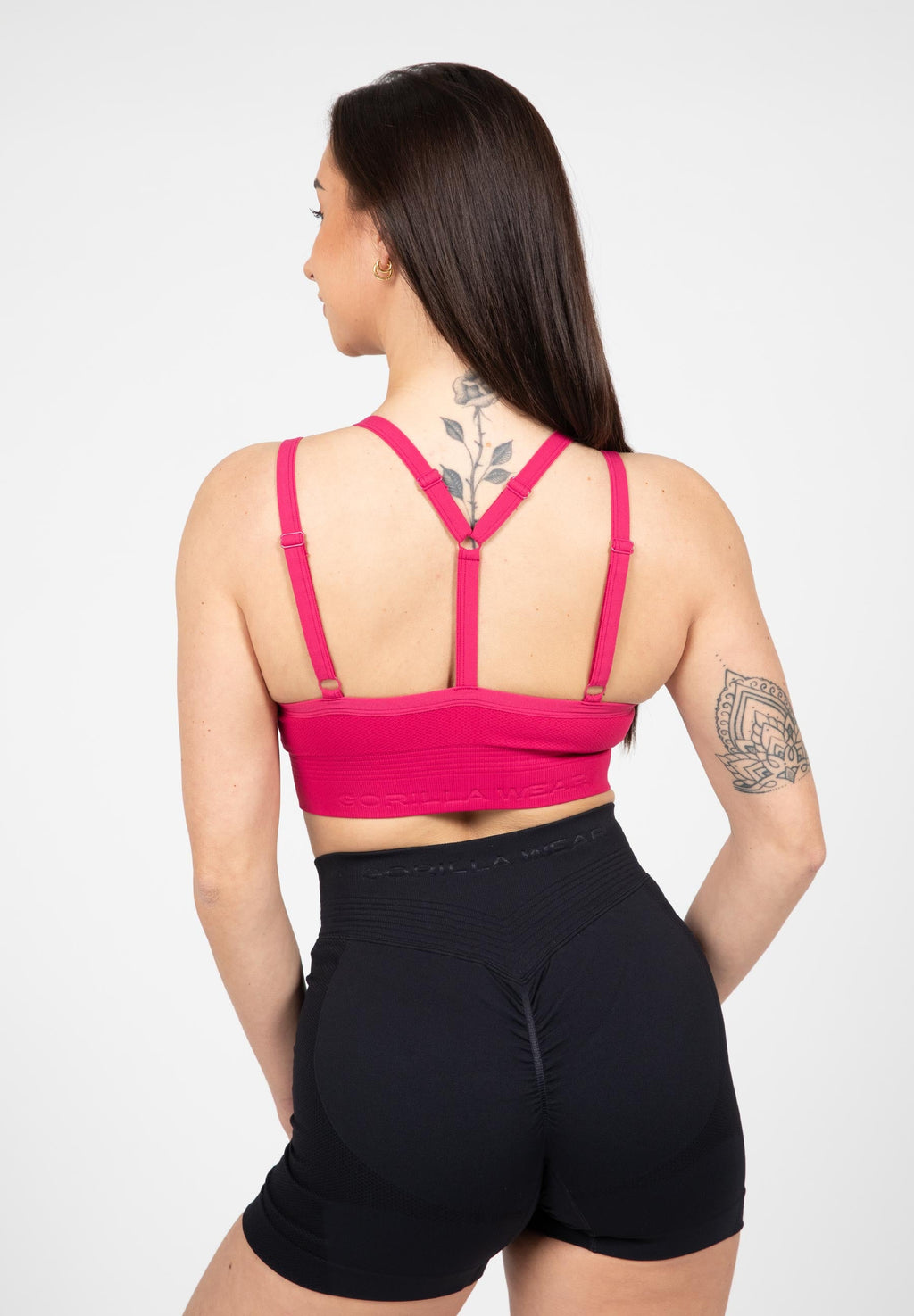 Gorilla Wear Whitney Seamless Sportbeha - Roze
