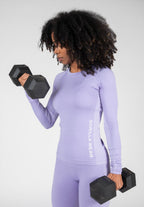 Gorilla Wear Selah Seamless Longsleeve - Lila