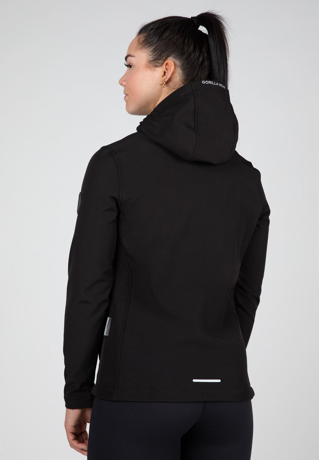 Gorilla Wear Mina Softshell Jas - Zwart