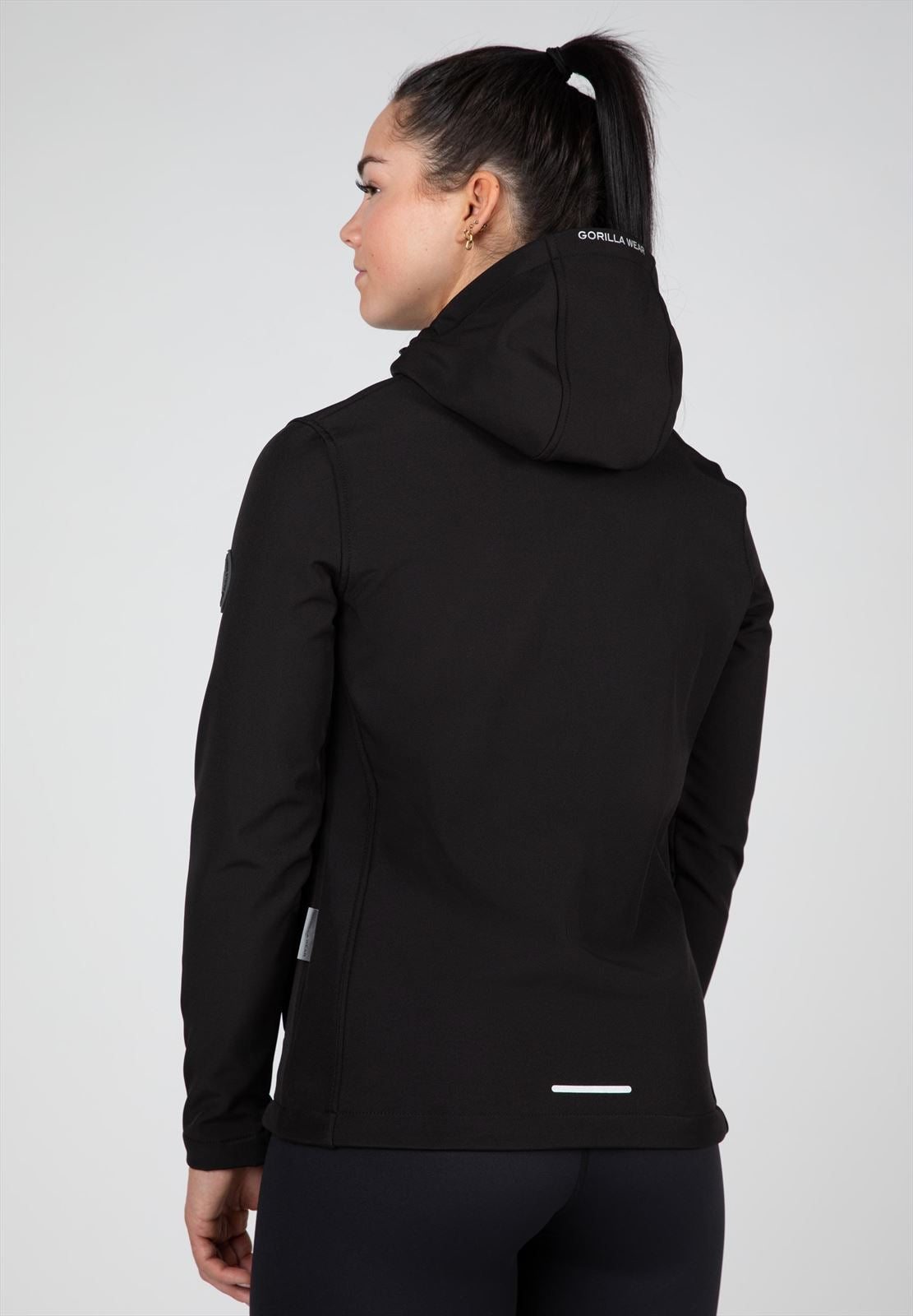 Gorilla Wear Mina Softshell Jas - Zwart