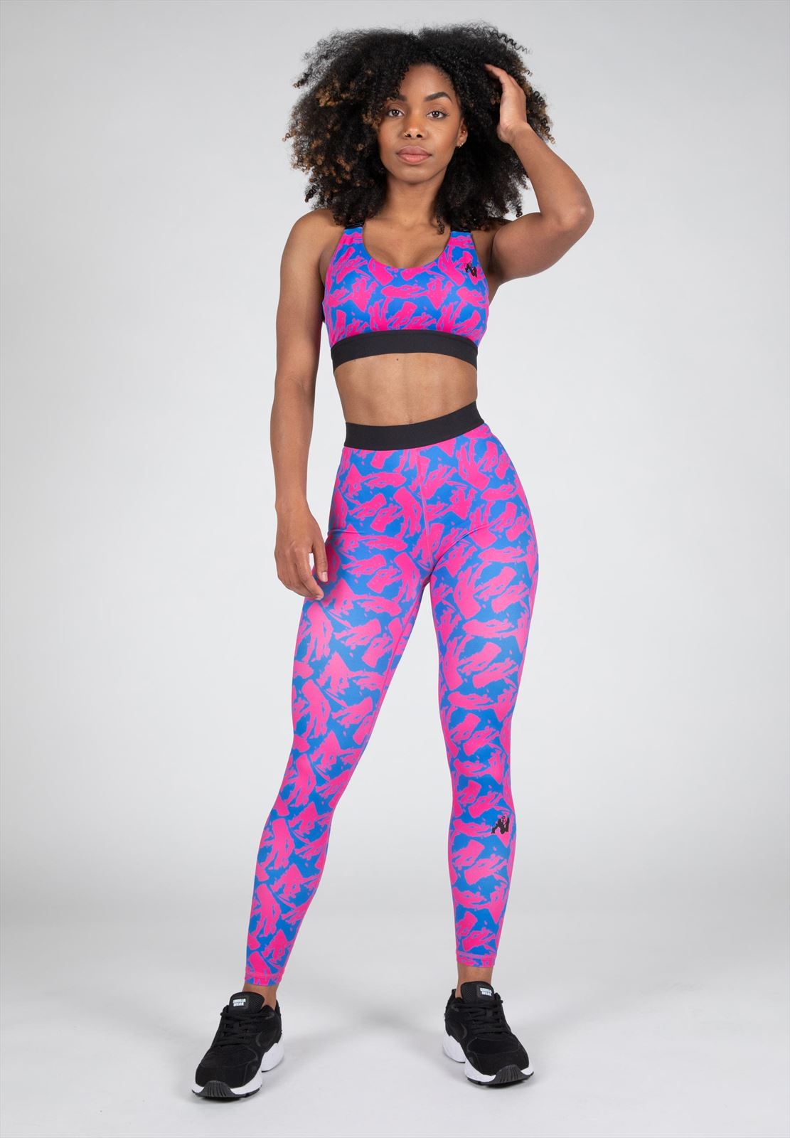 Gorilla Wear Colby Legging - Blauw/Roze