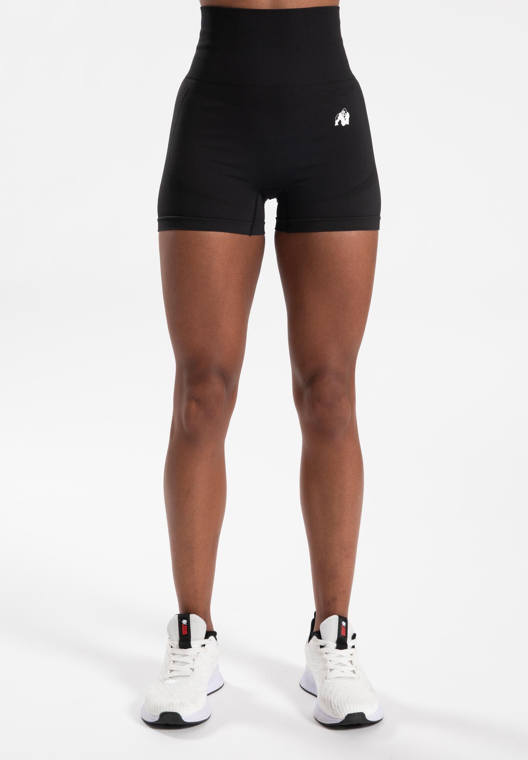 Gorilla Wear Olivia Seamless Shorts - Zwart