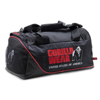 Gorilla Wear Jerome Sporttas - Zwart/Rood