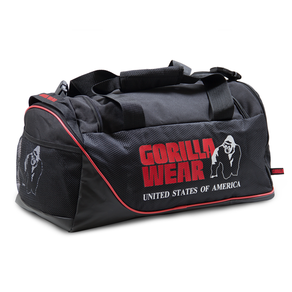 Gorilla Wear Jerome Sporttas - Zwart/Rood