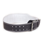 Gorilla Wear Halterriem - 4 Inch Gewatteerde Leren Lifting Belt - Zwart