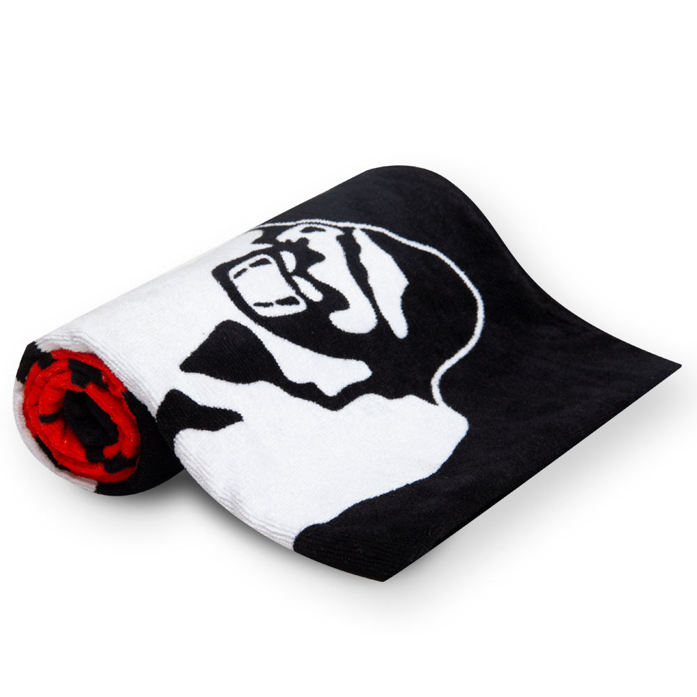 Gorilla Wear Functional Gym Towel - handdoek - Zwart/Rood