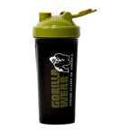 Gorilla Wear Shake Beker XXL - 1000 ml - Zwart/Legergroen