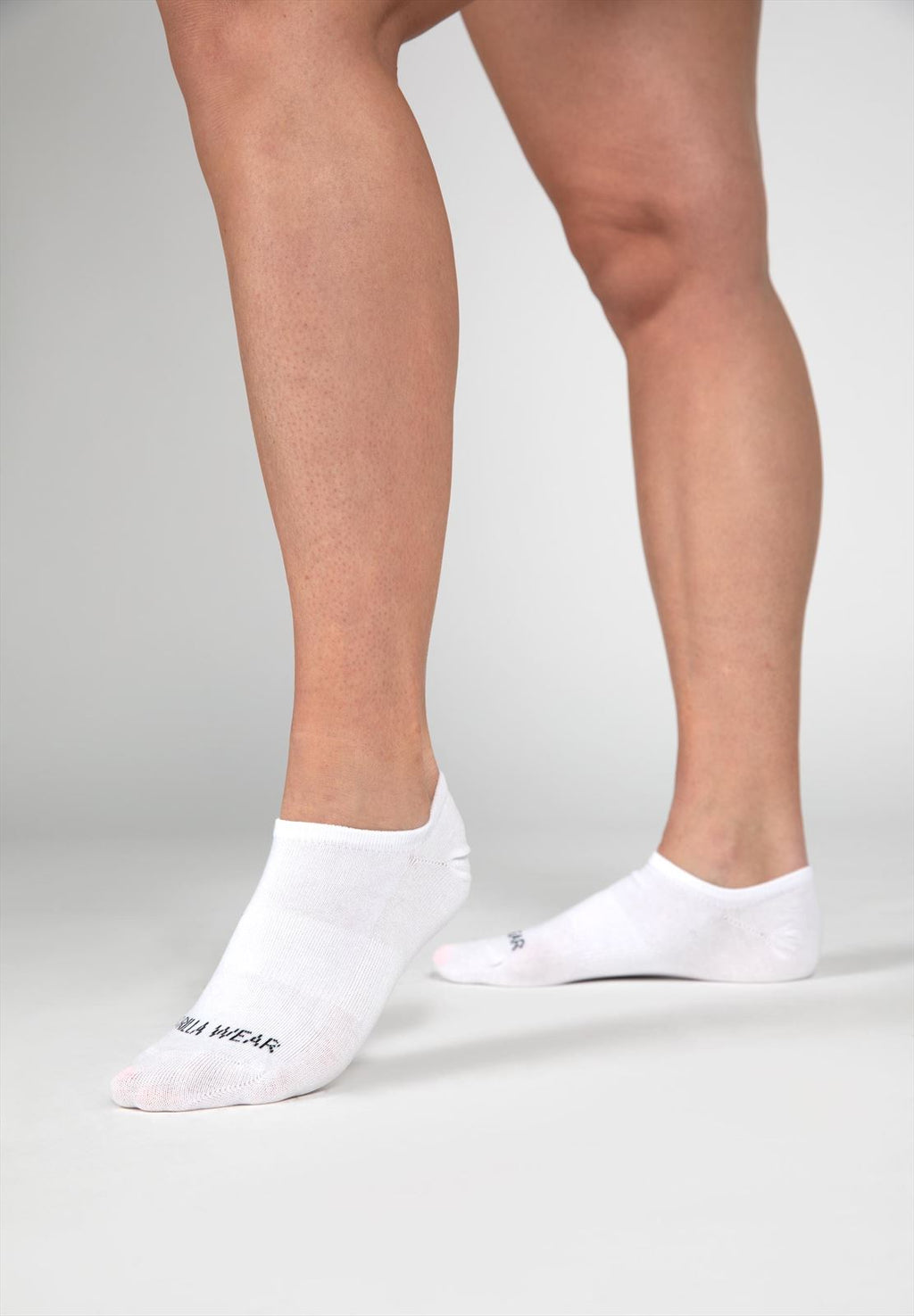 Gorilla Wear Enkelsokken 2-Pack - Wit