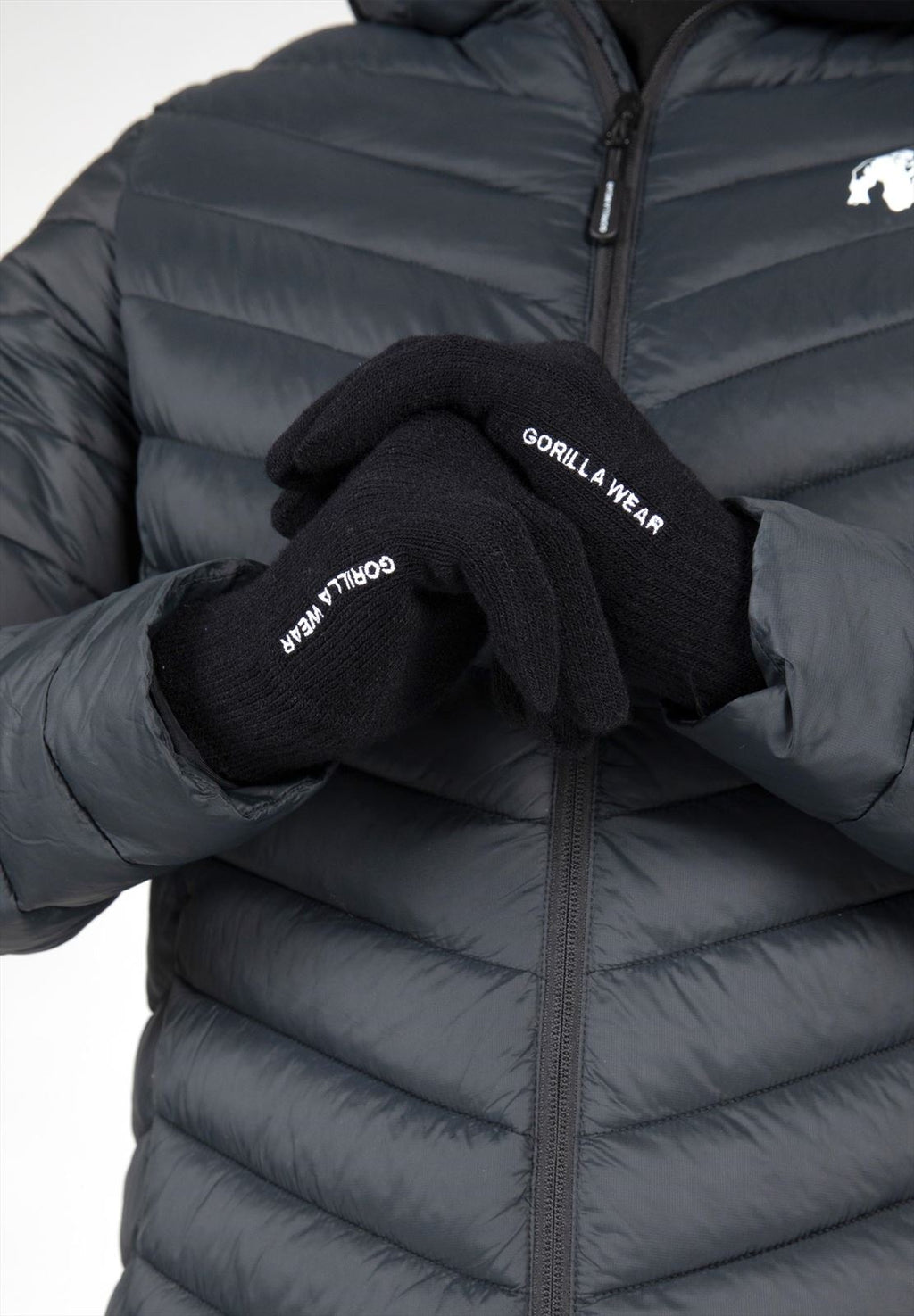 Gorilla Wear Waco Gebreide Handschoenen Zwart