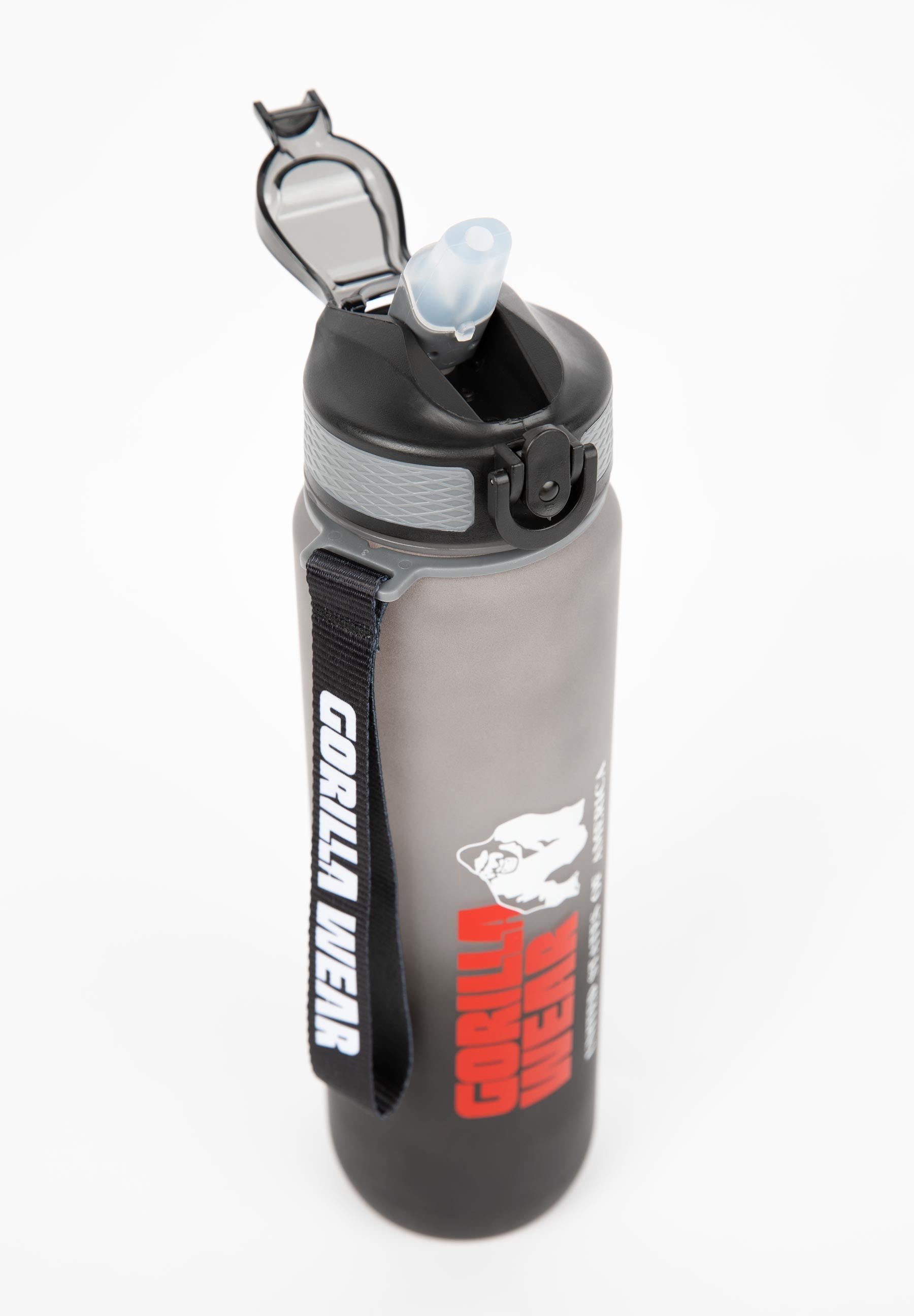Gorilla Wear Gradient Waterfles - 1000 ml - Zwart/Grijs