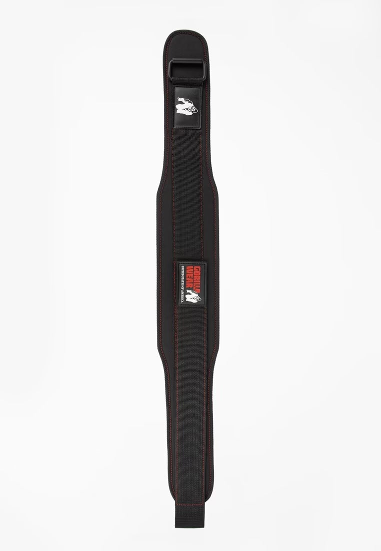 Gorilla Wear Halterriem - 4 Inch Dames Lifting Belt - Zwart
