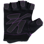 Gorilla Wear Womens Fitness Gloves - Fitness Handschoenen - Zwart/Paars