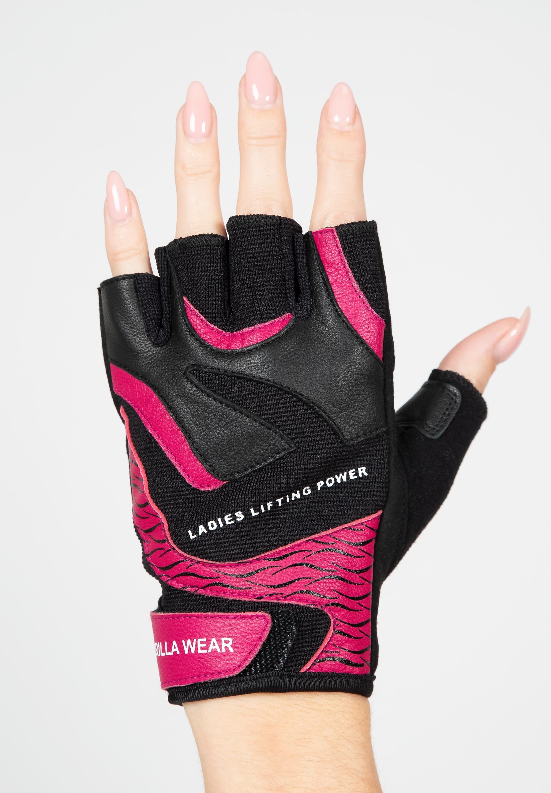 Gorilla Wear Dames Fitness Handschoenen 2.0 - Zwart/Roze
