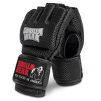 Gorilla Wear Berea MMA Handschoenen (Zonder Duim) - Zwart/Wit