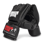 Gorilla Wear Manton MMA Handschoenen (Met Duim) - Zwart/Wit