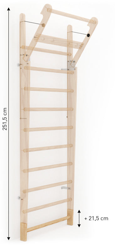 Nohrd WallBar Verhoging - 21,5 cm - Kersen