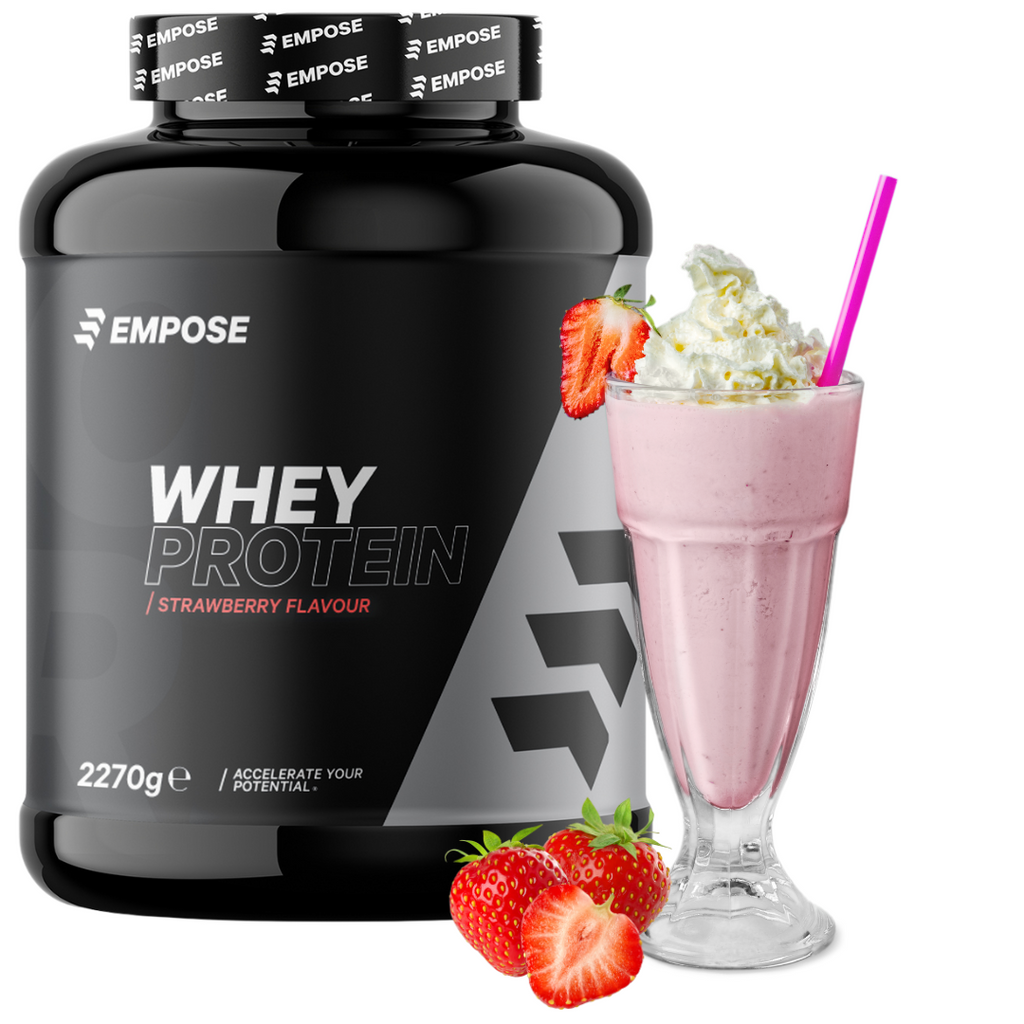 Empose Nutrition Whey Protein - Eiwit Poeder - Aardbei - 2270 gram