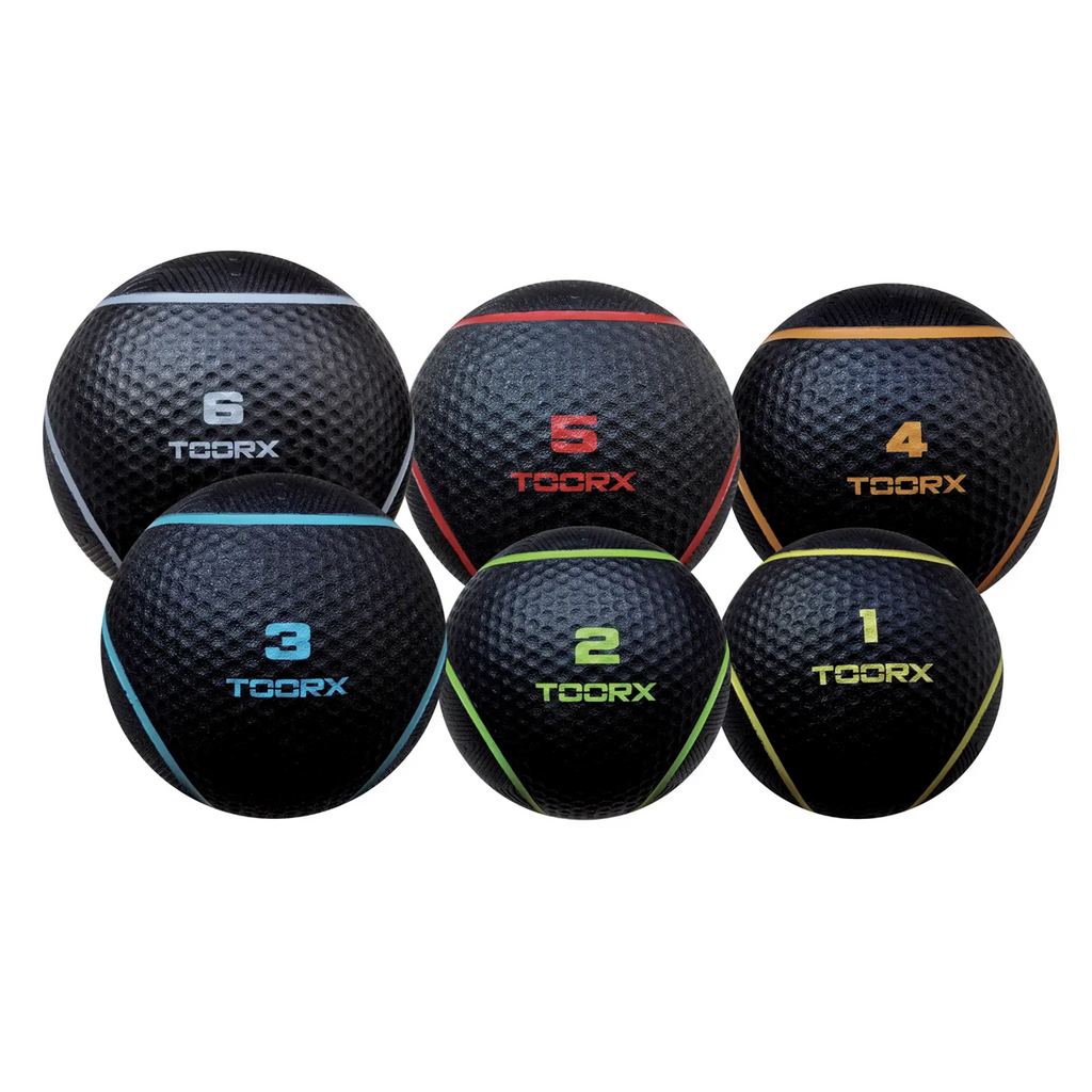 Toorx Fitness Medicine Ball - Zwart/Groen - 2 kg