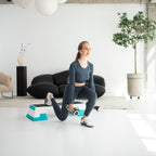 HMS Fitness Premium Aerobic Step - Wit/Blauw