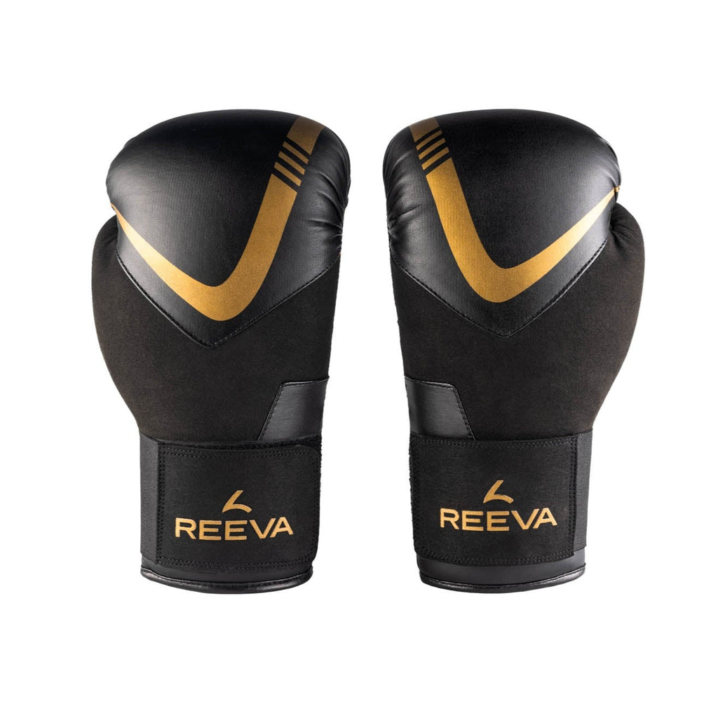 Reeva Bokshandschoenen - Leer - Goud